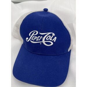 Vintage PEPSI COLA Trucker Hat Cap Snap Back,